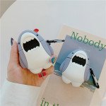 Wholesale Cute Design Cartoon Silicone Cover Skin for Airpod (1 / 2) Charging Case (Shark)